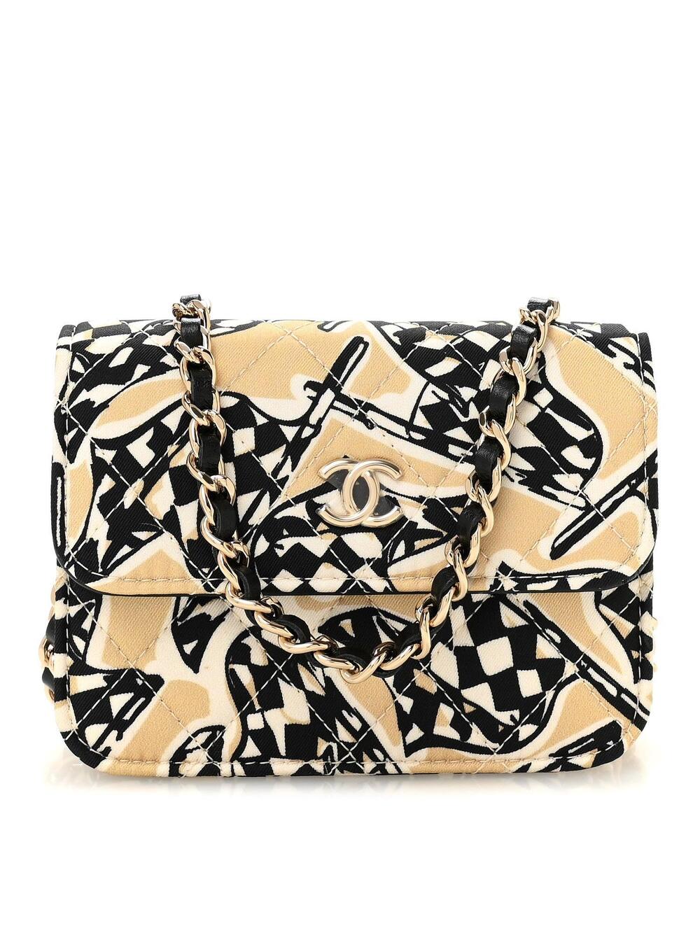 Chanel Canvas Check Flag Printed Cc #273449C19B